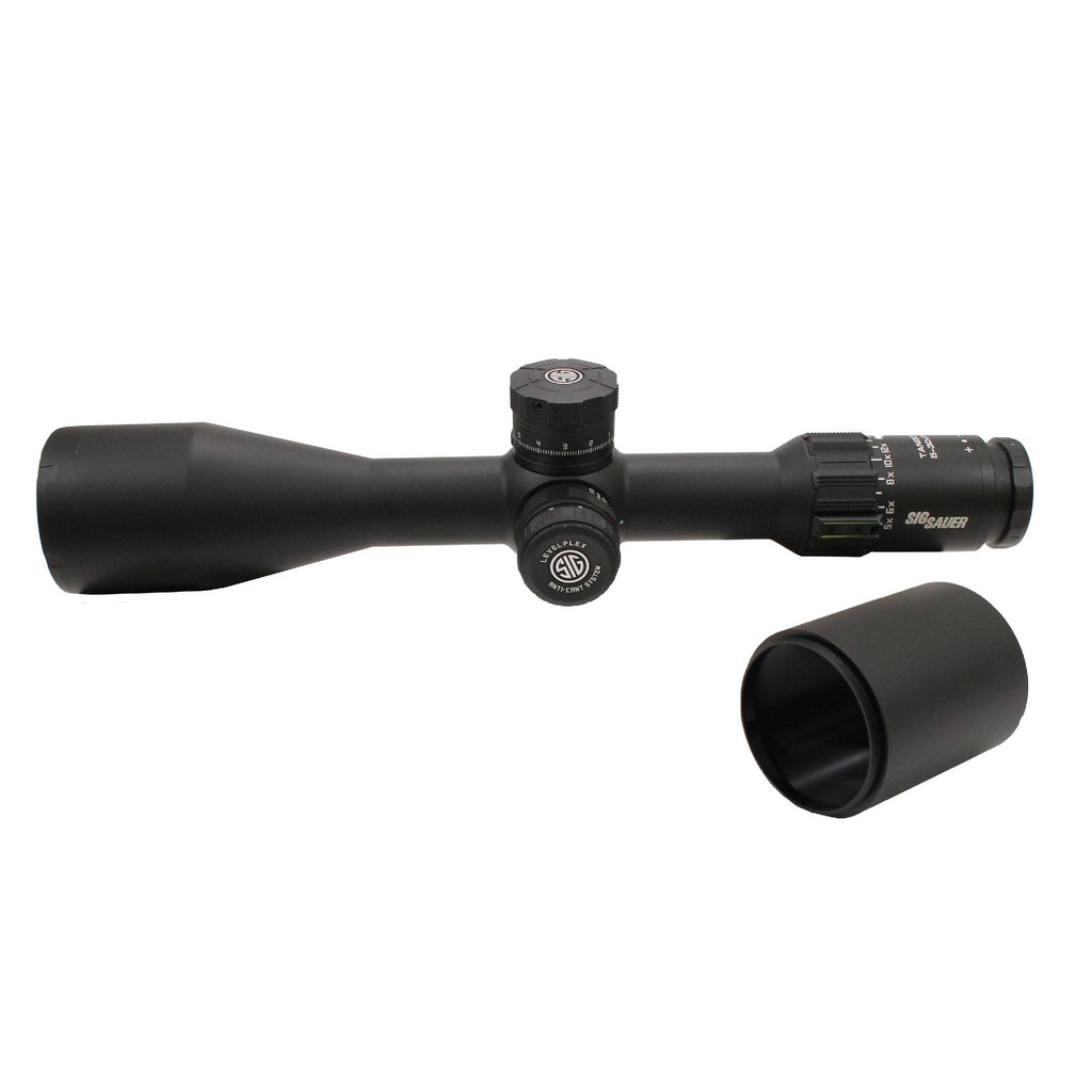 Tango6 Tactical Riflescope - 5-30x56mm, Illuminated MRAD Milling Reticle, Matte Black