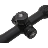 Tango6 Tactical Riflescope - 5-30x56mm, Illuminated MRAD Milling Reticle, Matte Black