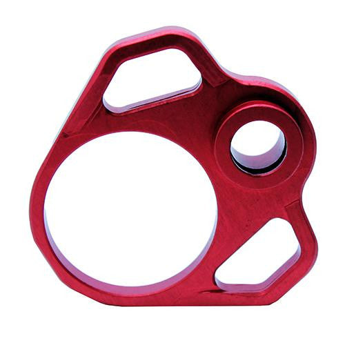 Pistol Buffer Tube Back Plate, Red