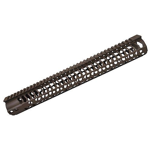 15 1-2" KeyMod  308 Forend - High Profile, Flat Dark Earth