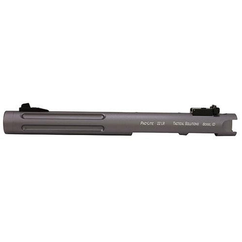 Pac Lite Barrel - 6", Gun Metal Gray, Fluted