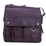 Purse - - Medium Cross Body Style with Holster, Chocolate Brown