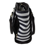 Purse - - Tote Style with Holster, Navy Stripe