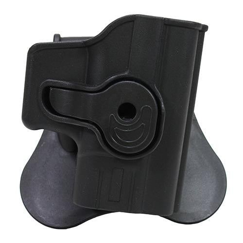 Rapid Release Polymer Holster - Springfield XD C 9-40, Black, Right Hand