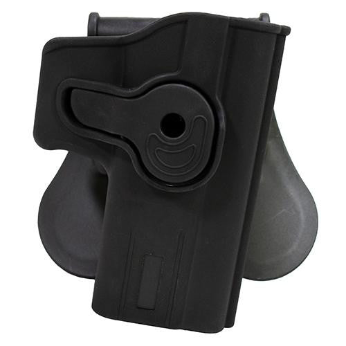 Rapid Release Polymer Holster - Springfield XD 45, Black, Right Hand