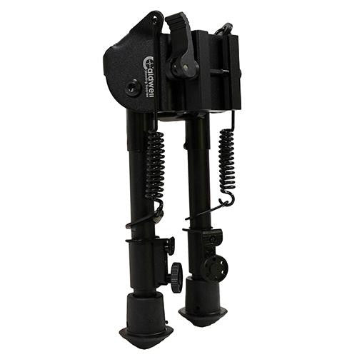 Pic Rail XLA Bipod - 6" - 9", Fixed, Black