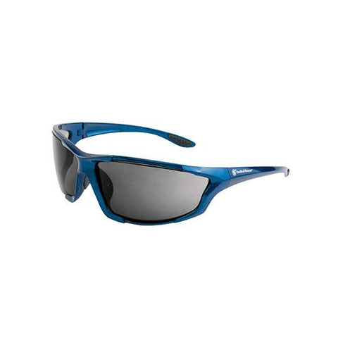 Major Shooting Glasses - Blue Frame, Smoke Lens