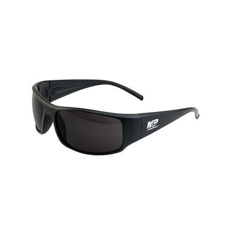 M&P Thunderbolt Shooting Glasses - Black Frame, Smoke Lens