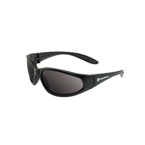 Sergeant Shooting Glasses, Black Frame, Smoke Lens