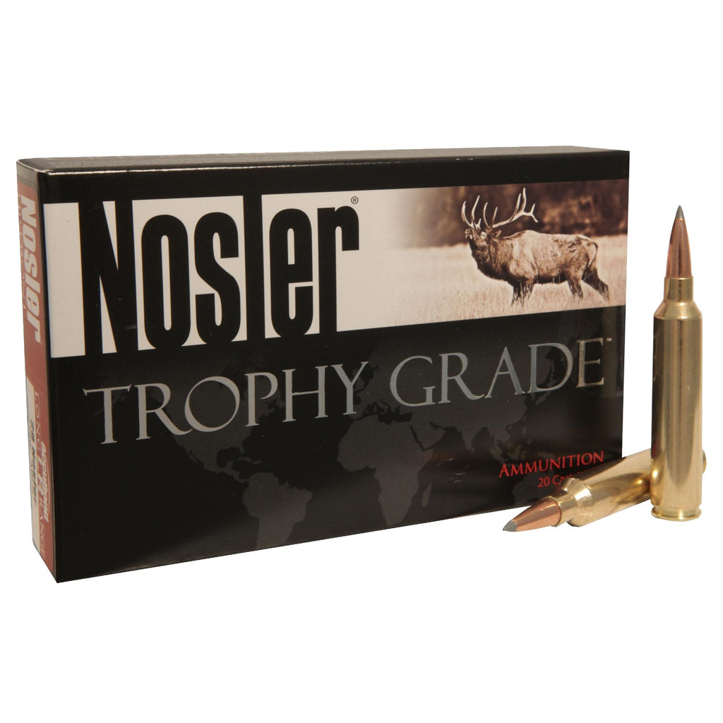 33 Nosler - Trophy Grade Ammunition, 265 Grains, AccuBond Long Range, Per 20