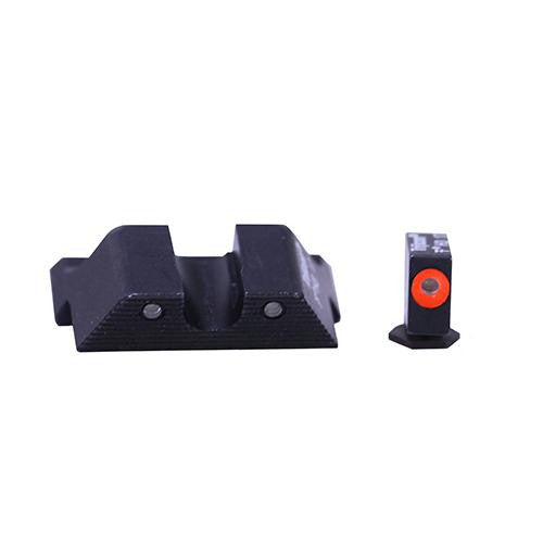 Glock HD Night Sight Set - Orange Front Outline, Glock 20 Pistols