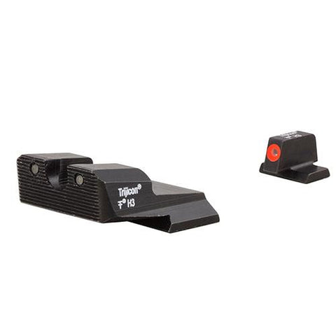 HD XR Night Sight Set - Orange Front Outline, Smith and Wesson M&P M2.0, SD9 VE, and SD40 VE