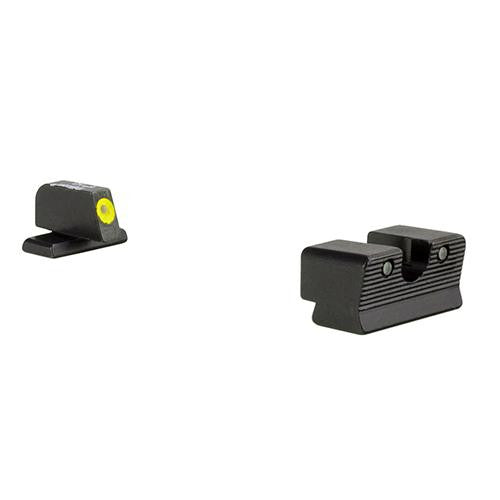 HD XR Night Sight Set - Yellow Front Outline, Springfield Armory XD, XD(M), and XD Mod. 2