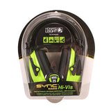 Sync Wireless Bluetooth Electronic Ear Muffs - 25dB, Hi-Vis Green