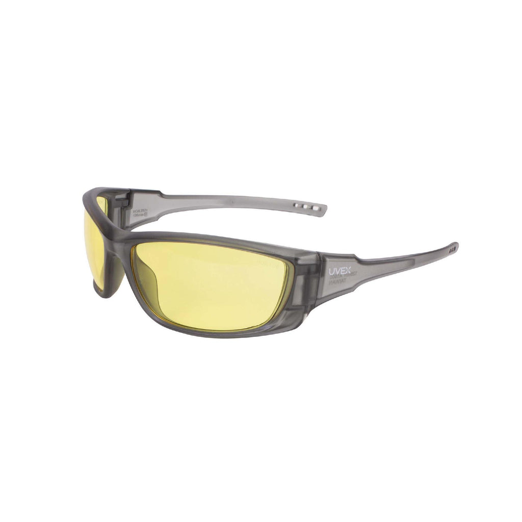 Uvex A1500 Safety Eyewear w-Hardcoat Lens - Amber Lens