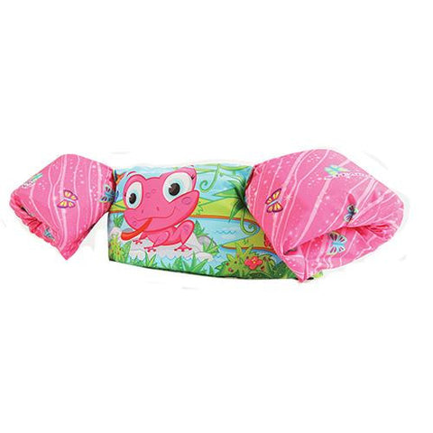 Puddle Jumper Deluxe Life Jacket - Pink Frog