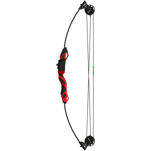 Youth Archery - - Vertigo, Black with Red Accents