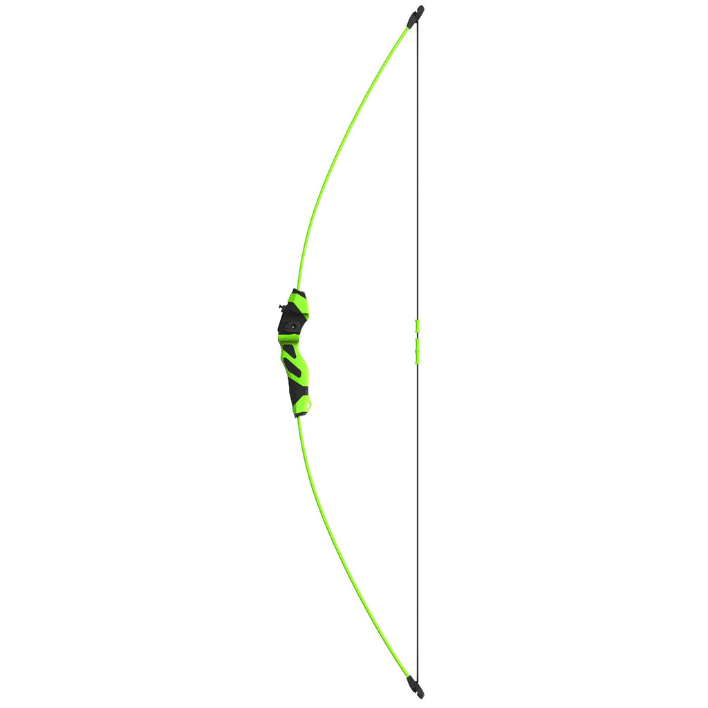 Youth Archery - - Quicksilver, Neon Green with Black Accents