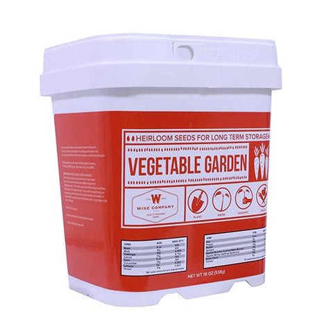 Vegetable Bucket - Everlasting Heirloom Seed