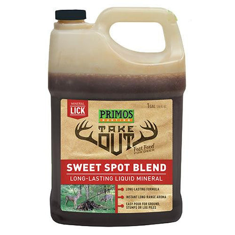 Take Out - Liquid Sweet Spot Deer Attractant Liquid, 1 Gallon