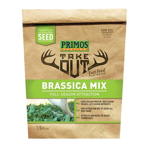 Take Out - Brassica Blend Food Plot Seed, 5 lb Bag