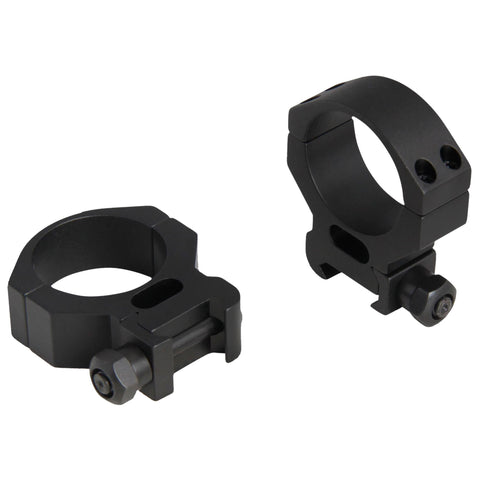 Tactical Picatinny-Style Ring - 35mm, Low, 4 Screw, Matte Black, Clam Package