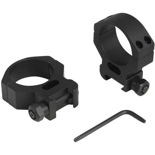 34mm Tactical,Detachable Rings, Low, Matte Black, Clam Package