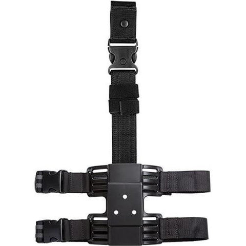 Molded Drop Leg Tactical Platform Kydex Double Leg Strap, Black