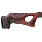 10-22 Takedown Thumbhole Standard Barrel Rubber OverMolded Stock - Red Lava