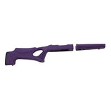 10-22 Takedown Thumbhole .920" Diameter Barrel Rubber OverMolded Stock - Purple