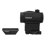 Tru Tec Red Dot Sight 1x20mm, 2 MOA Dot, QD Weaver-Picatinny-Style Mount Matte