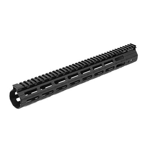 UTG Pro M-Lok Super Slim Free Float Handguard - 15", M&P 10, Black