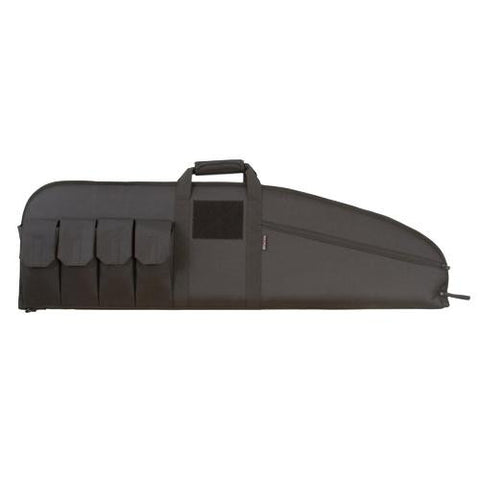 Tactical Gun Case - 46", Combat Rifle, 5 Pockets, Black