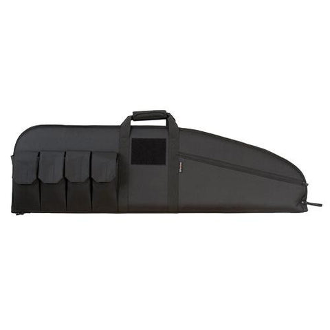 Tactical Gun Case - 37", Combat Rifle, 5 Pockets, Black