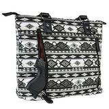 VISM Concealed Carry Printed Tote - Black