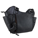 VISM Concealed Carry Hobo Bag - Black, Large