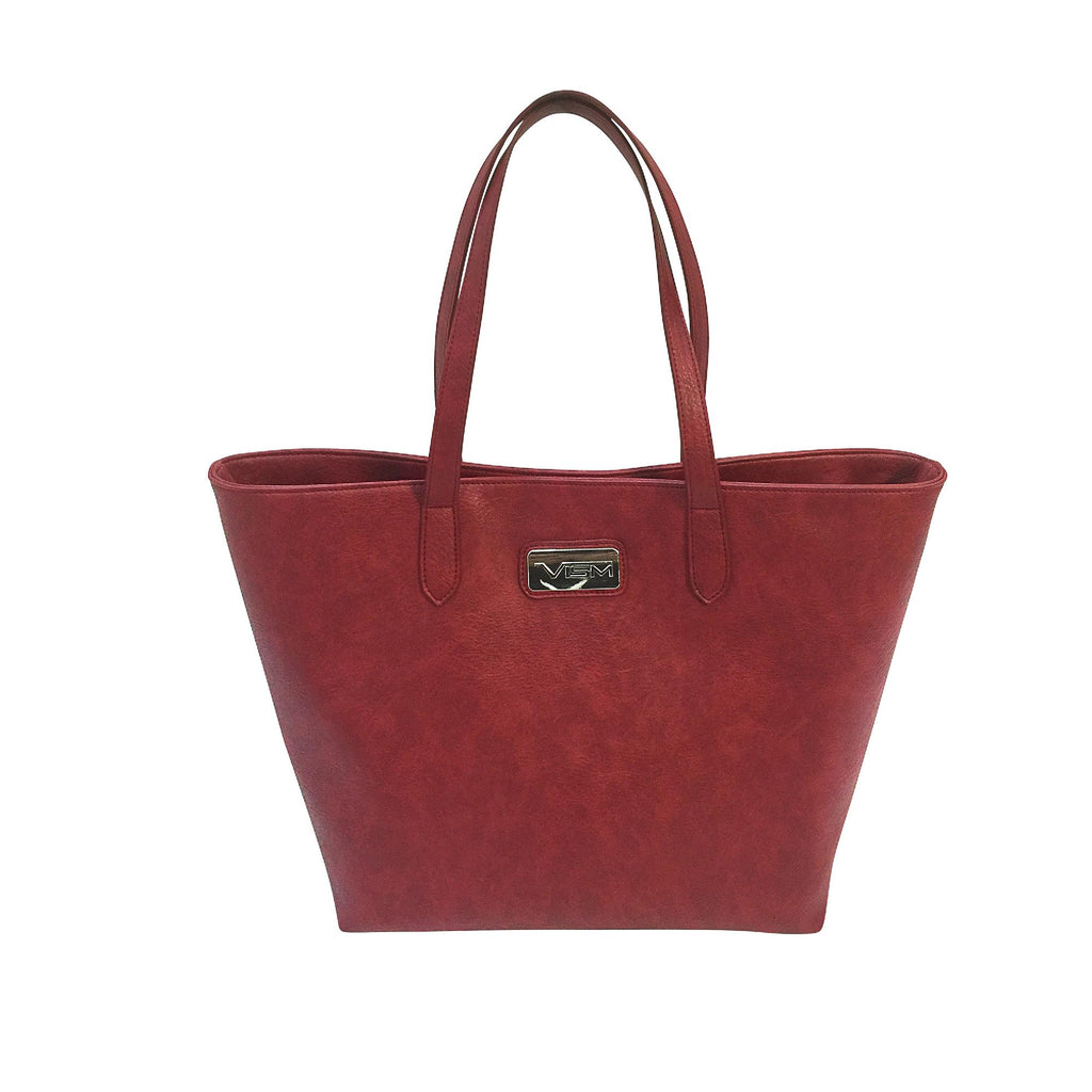 VISM Concealed Carry Tote Bag - Red