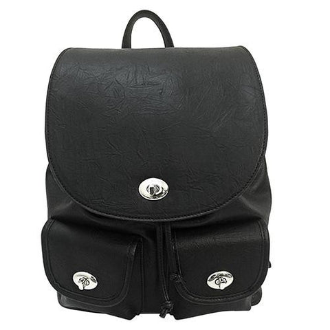 Concealed Carry Womens Backpack - Black