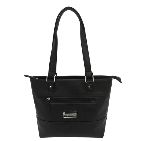 VISM Concealed Carry Tote Bag - Black