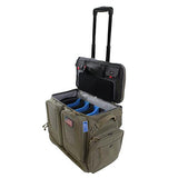 Range Bag - Tactical Rolling, 10 Handguns, Tan