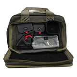 Quad Pistol Case - Green-Khaki