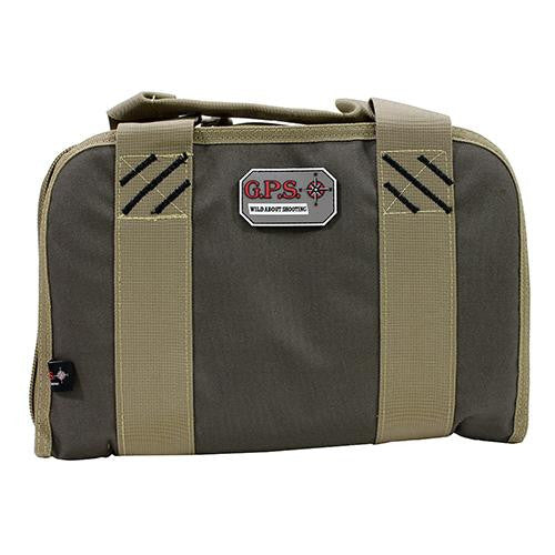 Double Pistol Case, Rifle, Green-Khaki