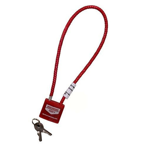 SafeLock Cable Lock - Red