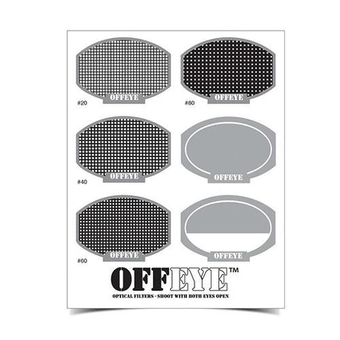 Off-Eye Optical Lens Filters - Assorted Kit