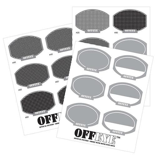 Off-Eye Optical Lens Filters - 40-60-80 Kit