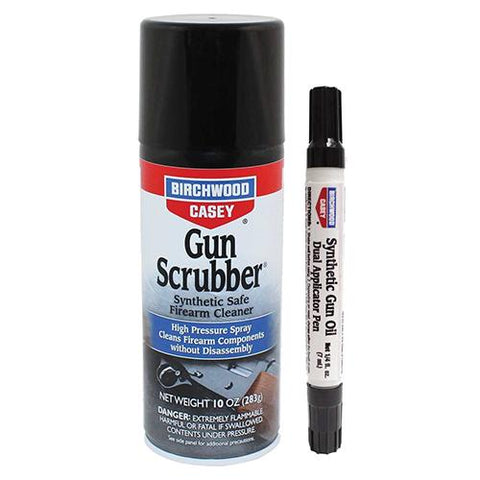 Gun Scrubber and Synthetic Gun Oil