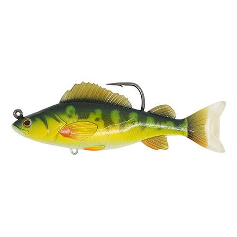 Yellow Perch - Freshwater, 5 1-2", 9-0 Hook, Medium-Slow Sinking, Yellow-Green