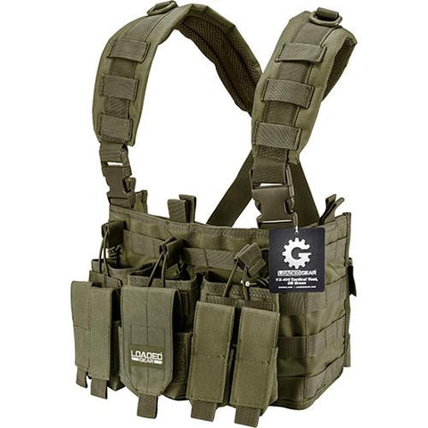 VX-400 Tactical Chest Ring - Olive Drab Green