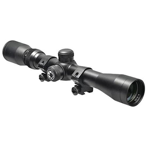 3-9x32mm Plinker 22 Riflescope with Rings, Black