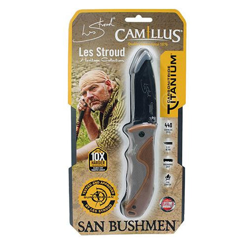 Les Stroud San Bushmen 7.5" Folding Knife